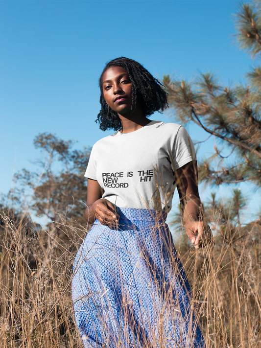 "Peace is the new hit record" Tees